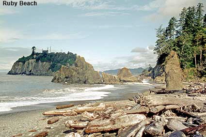 Ruby Beach, Olympic National Park, WA, USA