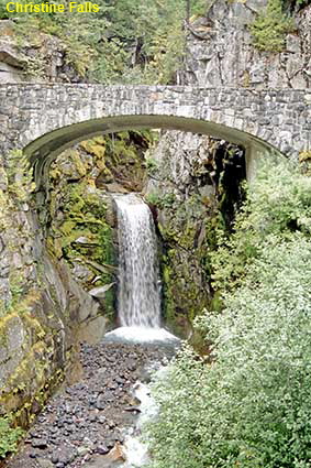 Christine Falls, Mount Rainier National Park, WA, USA
