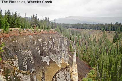 The Pinnacles, Wheeler Creek, near Crater Lake, OR, USA