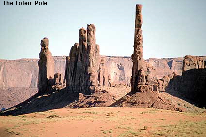 The Totem Pole, Monument Valley, AZ, USA The Totem Pole, Monument Valley, AZ, USA