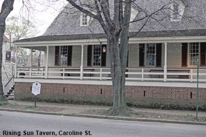  Rising Sun Tavern, Caroline St, Fredericksburg, VA, USA