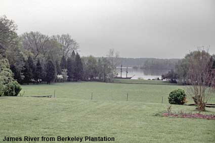  James River from Berkeley Plantation, VA, USA