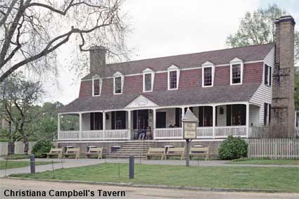  Christiana Campbell's Tavern, Colonial Williamsburg, VA, USA