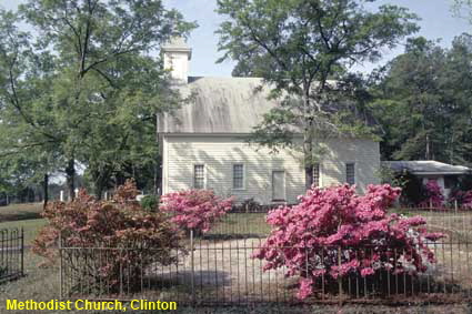 Methodist Church, Clinton, GA, USA Methodist Church, Clinton, GA, USA