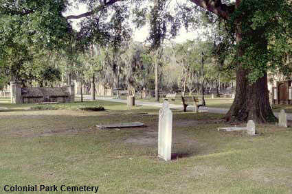 Colonial Park Cemetery, Savannah, GA, USA Colonial Park Cemetery, Savannah, GA, USA