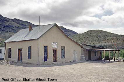  Post Office, Shafter Ghost Town, TX, USA