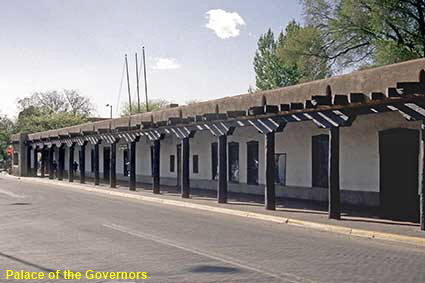 Palace of the Governors, Santa F, NM, USA