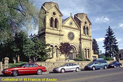 Cathedral of St Francis of Assisi,  Santa F, NM, USA