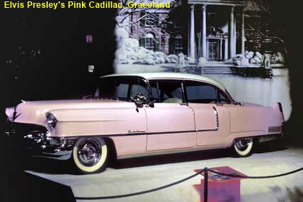  Elvis Presley's pink Cadillac, Graceland, Memphis, TN, USA