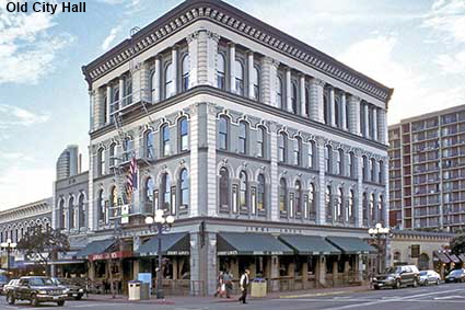  Old City Hall, 5th Avenue, Gaslamp Quarter, San Diego, CA, USA