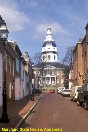 Maryland State House, Annapolis, MD, USA