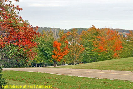 Fall foliage at Fort Amherst, PEI, Canada Fall foliage at Fort Amherst, PEI, Canada