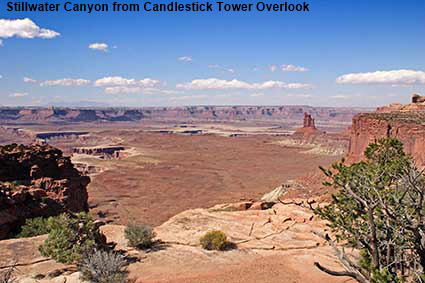  Stillwater Canyon from Candlestick Tower Overlook, Canyonlands National Park, UT, USA