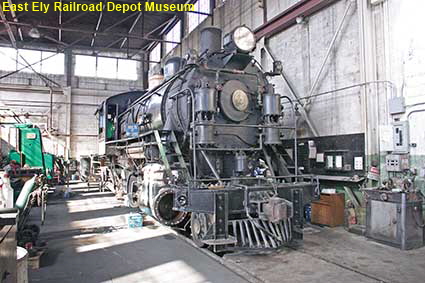  Locomotive No 93, East Ely Railroad Depot Museum, NV, USA