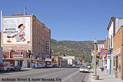  Aultman Street & Hotel Nevada, Ely, NV, USA