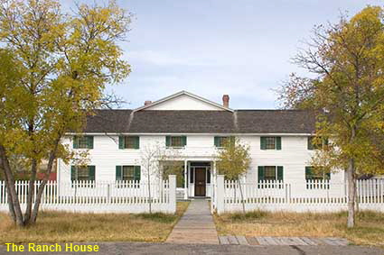  The Ranch House, Grant-Kohrs Ranch , MT, USA