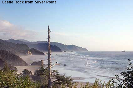  Castle Rock from Silver Point, OR, USA