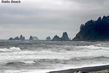  Rialto Beach, Olympic National Park, WA, USA