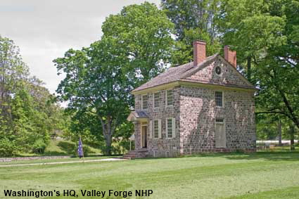  Washington's HQ, Valley Forge NHP, PA, USA