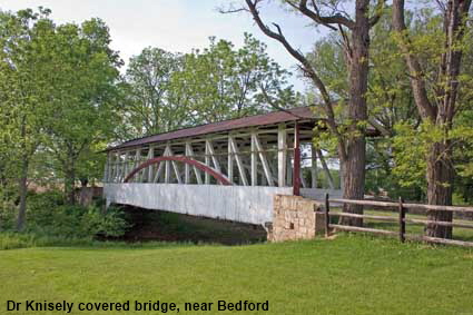 Dr Knisely covered bridge, near Bedford, PA, USA