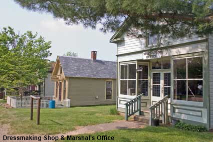  Dressmaking Shop & Marshal's Office, Century Village Museum, Burton, OH, USA