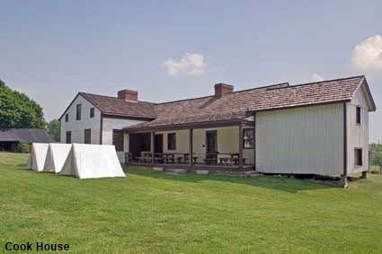  Cook House (1806), Century Village Museum, Burton, OH, USA