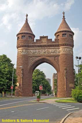 Soldiers & Sailors Memorial, Hartford, CT, USA