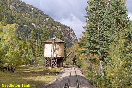  Needleton Tank, Durango & Silverton Railroad, CO, USA