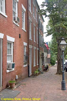  Captains Row, Prince Street. Alexandria, VA, USA