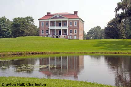  Drayton Hall across pond, Charleston, SC, USA