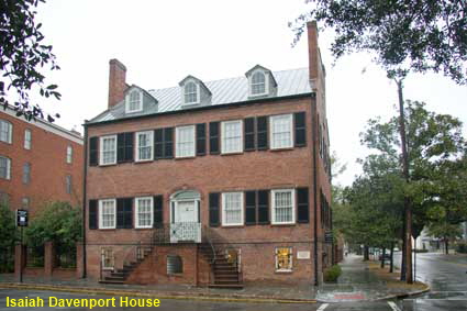 Isaiah Davenport House, 324 E State Street, Savannah, GA, USA Isaiah Davenport House, 324 E State Street, Savannah, GA, USA