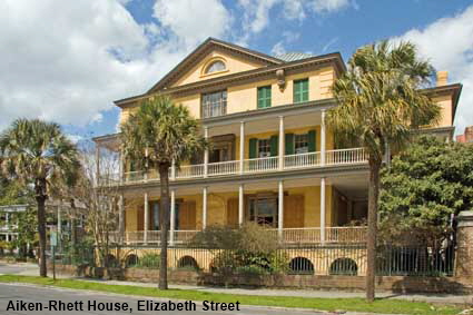  Aiken-Rhett House, Elizabeth Street, Charleston, SC, USA
