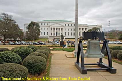 Department of Archives & History from State Capitol, Montgomery, AL, USA Department of Archives & History from State Capitol, Montgomery, AL, USA Department of Archives & History from State Capitol, Montgomery, AL, USA Department of Archives & History from State Capitol, Montgomery, AL, USA
