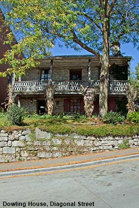 Dowling House, Diagonal Street, Galena, IL, USA