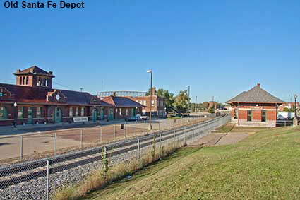 Old Santa Fe Depot, Fort Madison, IA, USA Old Santa Fe Depot, Fort Madison, IA, USA