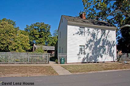 David Lenz House, New Harmony, IN, USA 
