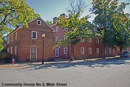 Community House No 2, Main Street, New Harmony, IN, USA