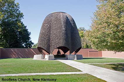 Roofless Church, New Harmony, IN, USA Roofless Church, New Harmony, IN, USA