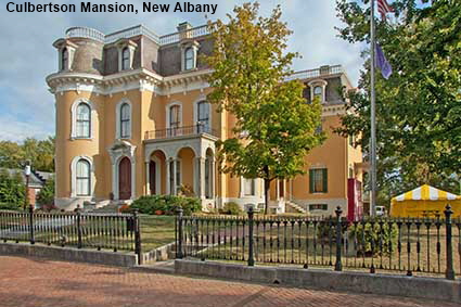 Culbertson Mansion, E Main Street, New Albany, IN, USA Culbertson Mansion, E Main Street, New Albany, IN, USA