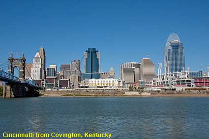 Cincinnatti (OH) from Covington, KY, USA