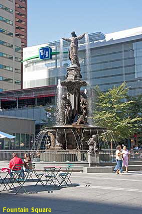 Fountain Square, Cincinnatti, OH, USA