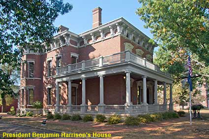 President Benjamin Harrison's House, Indianapolis, IN, USA