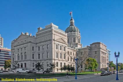Indiana Statehouse, Indianapolis, IN, USA Indiana Statehouse, Indianapolis, IN, USA
