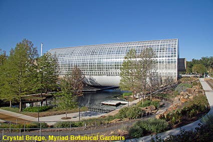 Crystal Bridge, Myriad Botanical Gardens, Oklahoma City, OK, USA
