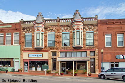 De Steiguer Building, Oklahoma Avenue, Guthrie, OK, USA De Steiguer Building, Oklahoma Avenue, Guthrie, OK, USA