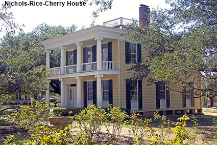  Nichols-Rice-Cherry House (1850), Heritage Society at Sam Houston Park, Houston, TX, USA