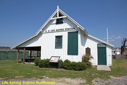 Life Saving Station Boathouse, Lewes, DE, USA