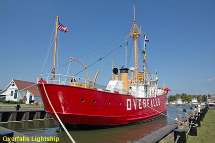 Overfalls Lightship, Lewes, DE, USA
