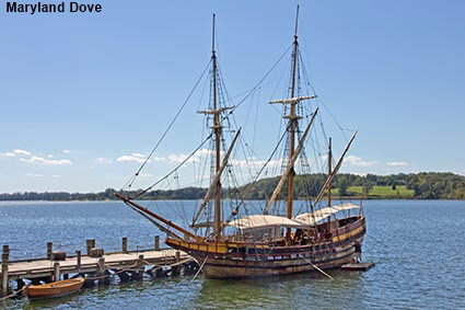 Maryland Dove, Historic St Mary's City, MD, USA