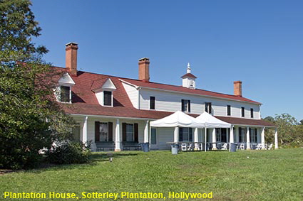 Plantation House, Sotterley Plantation, Hollywood, MD, USA